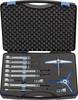 Gedore 8117340 Abzieher-Set Spannbereich (Details) 130 mm Anzahl Haken 3