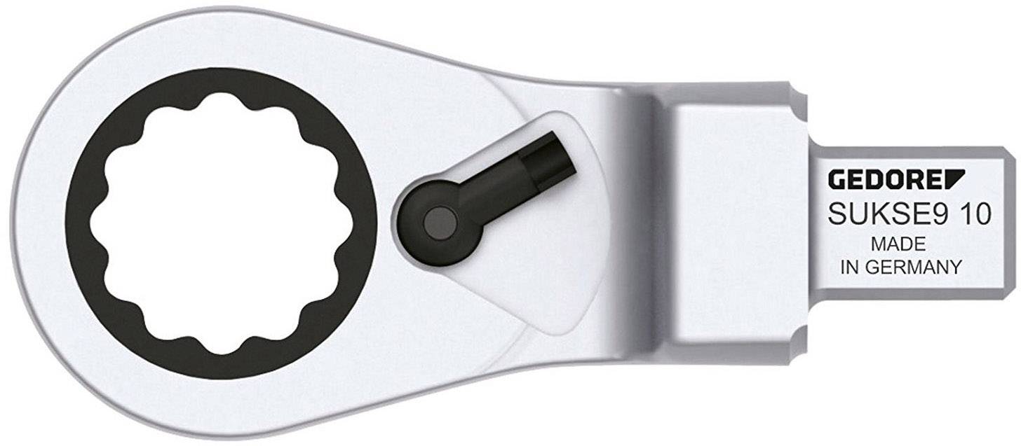 GEDORE Einsteck-Ringratschenschlüssel, umschaltbar SE 9x12, 10 mm (2827735)
