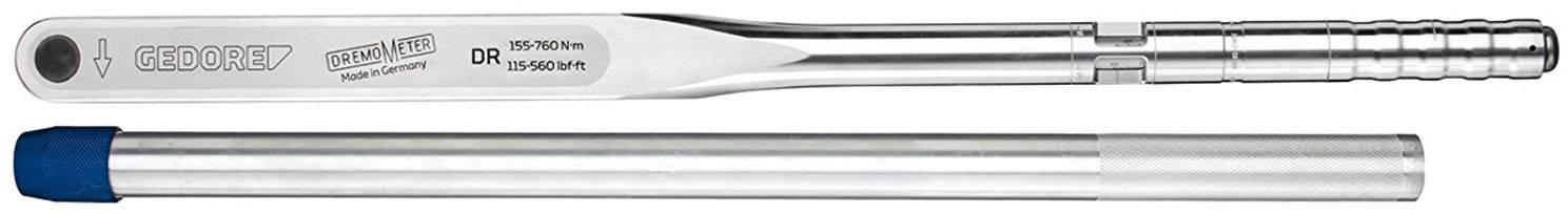 Drehmomentschlüssel aus Metall mit rutschfestem Griff und Skala; zum präzisen Anziehen von Schrauben in technischen Anwendungen.