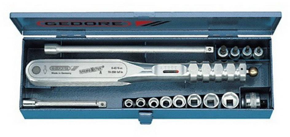 GEDORE DREMOMETER BL 1/2" 20-120 Nm, Garnitur mm