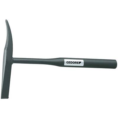 Stahlklopfhammer mit rundem Griff und flacher Schlagfläche, geeignet zum Formen und Glätten von Metalloberflächen.