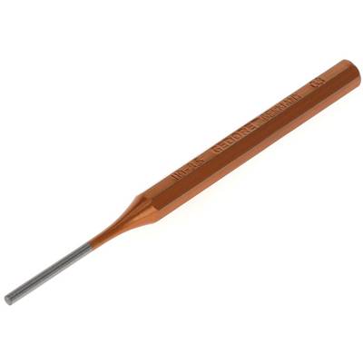 Ein orangefarbener, sechseckiger Stift aus Metall mit der Aufschrift 'GEDORE GERMANY', geeignet für präzise Arbeiten.