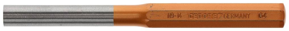 Ein orange-grauer zylindrischer Stift mit der Aufschrift 'INCIDENT COMPANY'.