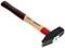 Hammer mit Holzgriff und schwarzem Kopf, Marke 'GEDORE', geeignet zum Schlagen von Nägeln oder ähnlichen Arbeiten.