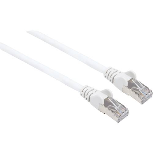 Thumbnail - Intellinet 741385 RJ45 Netzwerkkabel, Patchkabel CAT 6a (Rohkabel CAT 7) S/FTP 2.00 m Weiß Halogenfrei 1 St.