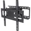 Manhattan 461252 TV-Wandhalterung 81,3 cm (32") - 139,7 cm (55") Neigbar, Schwenkbar Geeignet für Curved-TV's, Variabler Wandabstand, Verstellbare Verstrebung