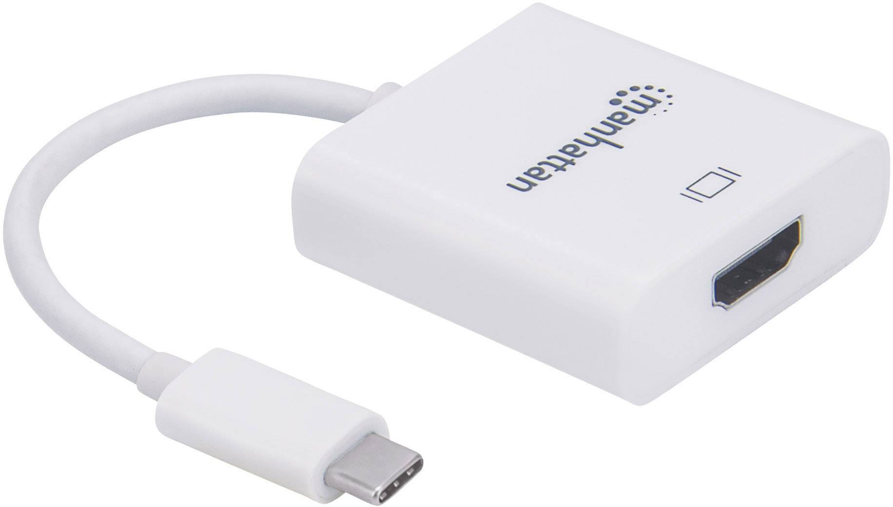 MANHATTAN USB-C auf HDMI-Konverter Aktive Komponenten Konverter