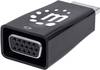 Manhattan HDMI auf VGA-Mikrokonverter, HDMI-Stecker auf VGA-Buchse mit Audio, optionaler USB Micro B-Stromport, schwarz