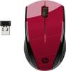HP X3000 Maus Funk Optisch Rot 3 Tasten 1200 dpi