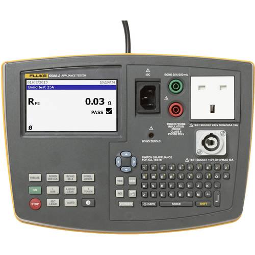 Fluke 6500-2 UK Gerätetester-Set VDE-Norm 0413
