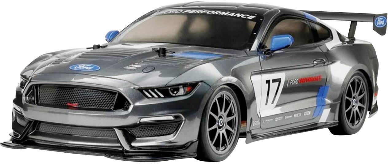 Tamiya TT-02 Ford Mustang GT4 Brushed 1:10 RC Modellauto Elektro Straßenmodell Allradantrieb (4WD) Bausatz