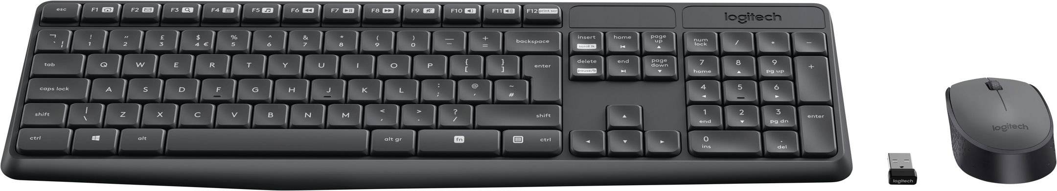 Logitech MK235 - Tastatur-und-Maus-Set - kabellos-3