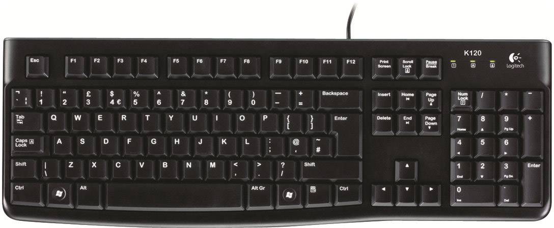 Logitech K120 - Tastatur - USB - Ungarisch-0