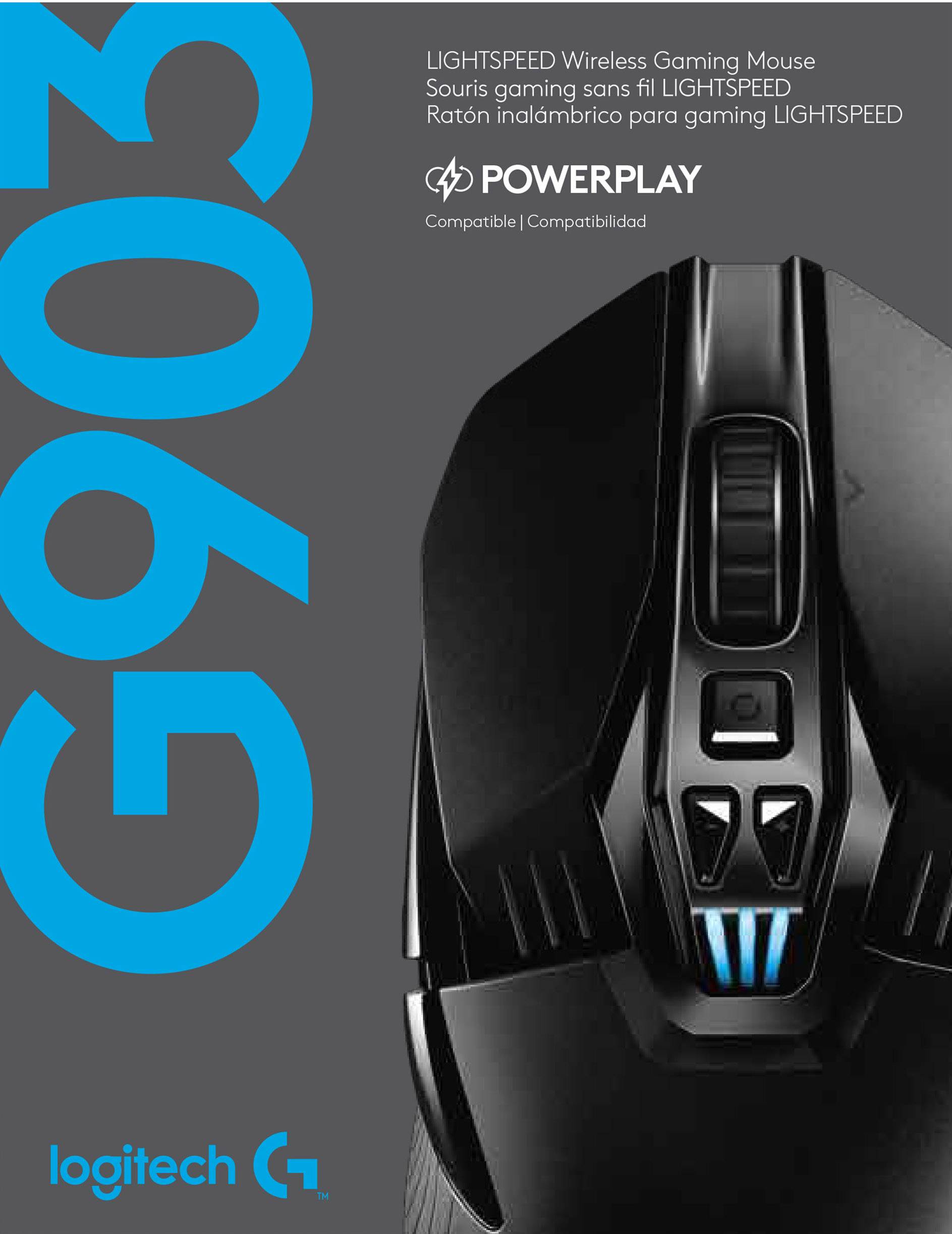 Logitech G903 Gaming-Maus Funk Optisch Schwarz 11 Tasten 12000 dpi Beleuchtet-2