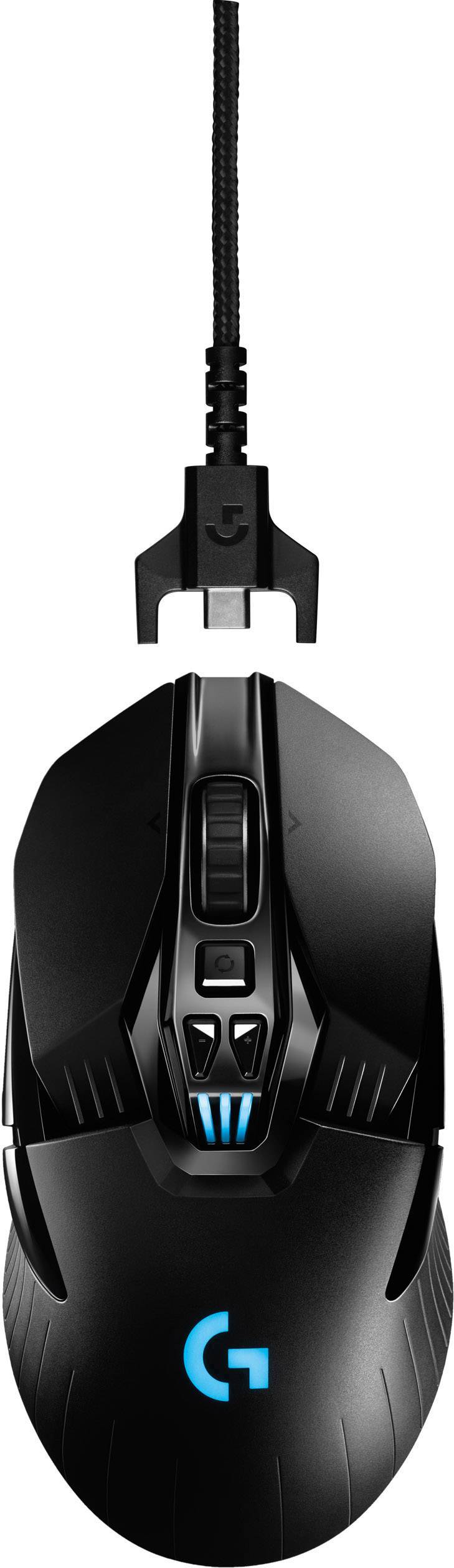 Logitech G903 Gaming-Maus Funk Optisch Schwarz 11 Tasten 12000 dpi Beleuchtet-5