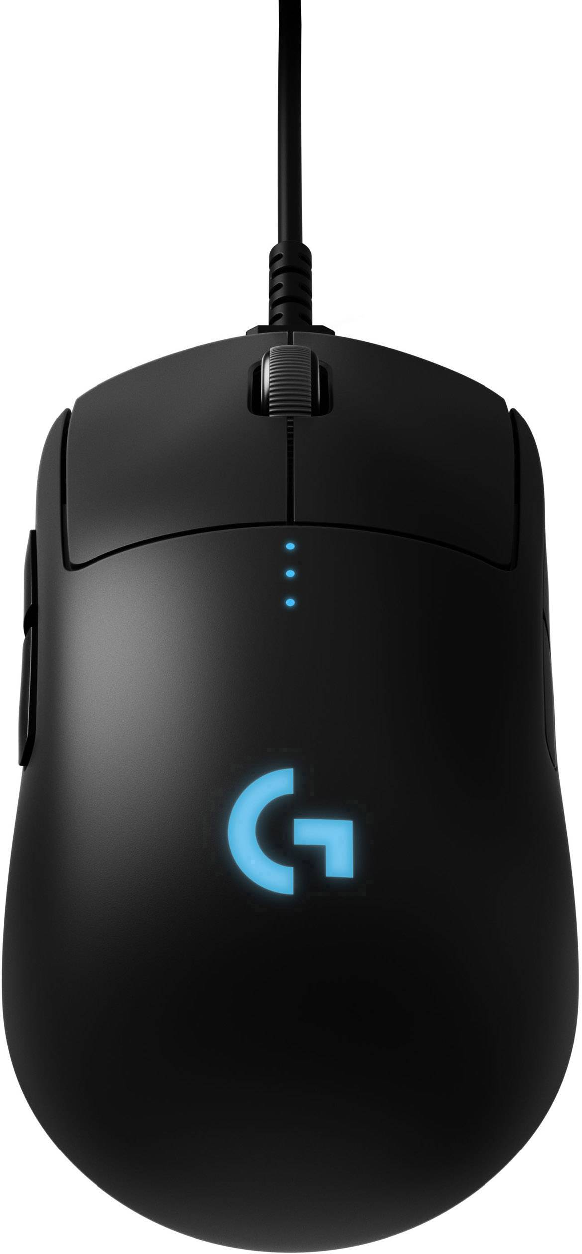 Logitech Gaming G Pro Gaming-Maus Funk Optisch Schwarz 6 Tasten 16000 dpi Beleuchtet, Austauschbare Seitenteile, Abnehmb-2