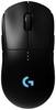 Logitech G Pro Gaming-Maus USB Optisch Schwarz 8 Tasten 16000 dpi Beleuchtet, Austauschbare Seitenteile, Abnehmbares Kabel