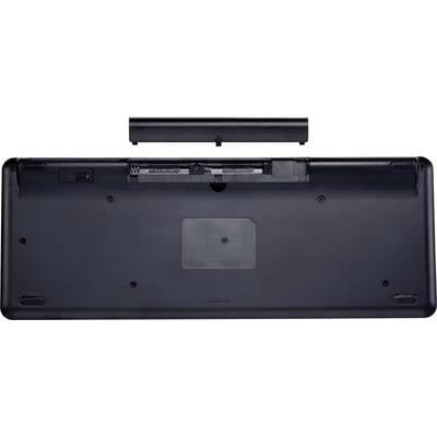 Unterseite eines Laptops mit entfernter Batterie, zeigt das Batterie- und Festplattenfach.
