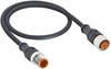 Lutronic 1097 Sensor-/Aktor-Anschlussleitung M12 Stecker, gerade 1.50 m Polzahl Sensoren: 5 1 St.