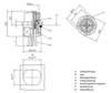 Lutronic 1231 Sensor-/Aktor-Einbausteckverbinder M12 Stecker, Einbau 0.50 m Polzahl Sensoren: 4 1 St.