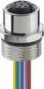 Lutronic 1232 Sensor-/Aktor-Einbausteckverbinder M12 Stecker, Einbau 0.50 m Polzahl Sensoren: 4 1 St.