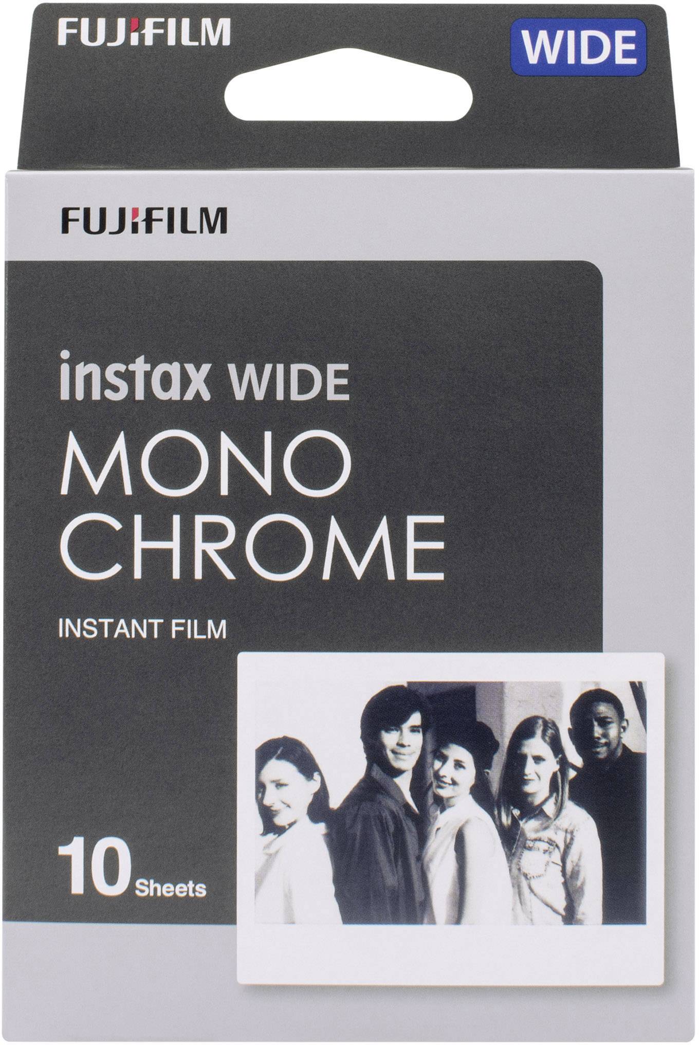 Fujifilm Instax Wide Monochrome - Schwarz-/Weiß-Sofortfilm-0