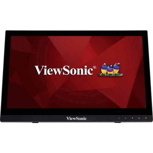 Viewsonic TD1630-3 Touchscreen-Monitor EEK B (A - G) 40.6 cm (16 Zoll) 1366 x 768 Pixel 16:9 12 ms HDMI®, USB, VGA, Klin...