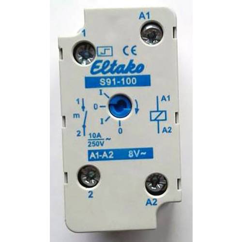 Stromstoß-Schalter Aufputz Eltako S91-100-8VAC 1 Schließer 8 V/AC 10 A 1 St.