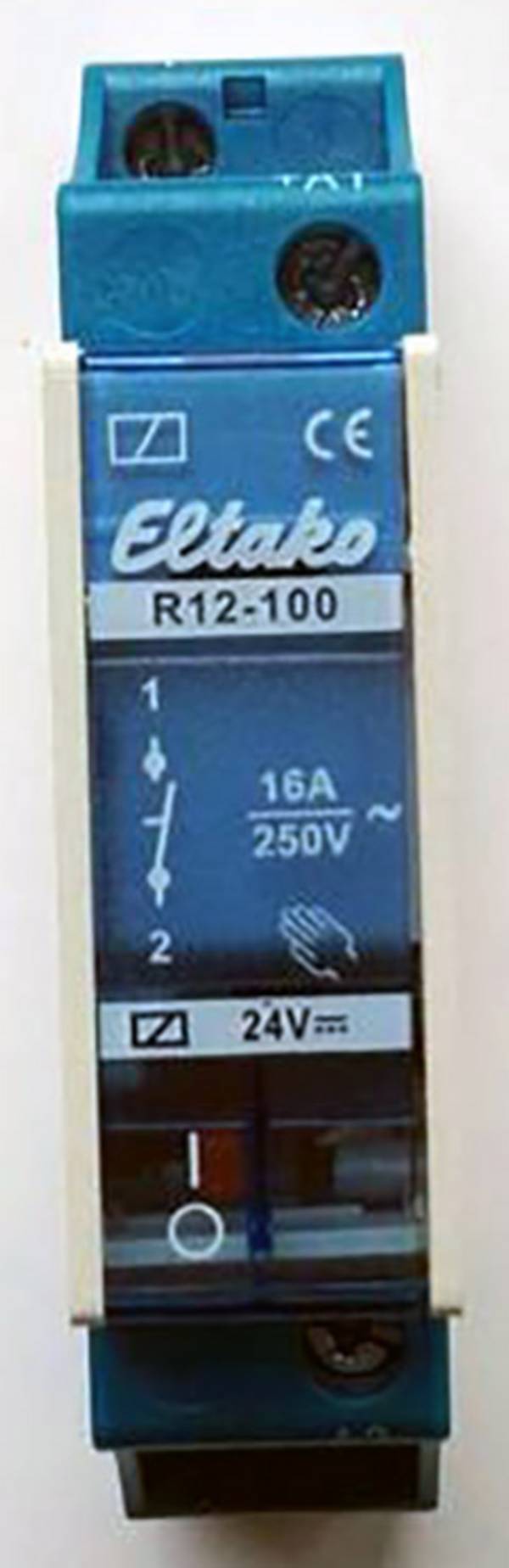 Eltako R12-100-24V Schaltrelais Nennspannung: 24 V Schaltstrom (max.): 8 A 1 Schließer Piece 1 St.