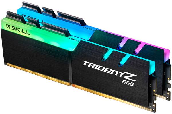 G.Skill TridentZ PC-Arbeitsspeicher Modul   DDR4 16 GB 1 x 16 GB Non-ECC 3000 MHz 288pin DIMM CL16-18-18-38 F4-3000C16D-16GTZR