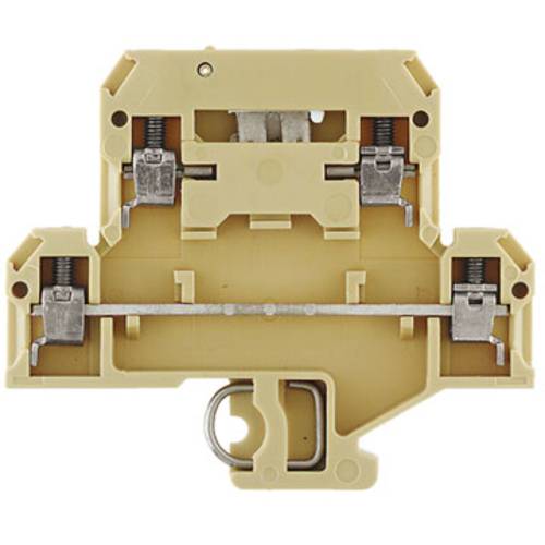 Weidmüller 0670760000 Reihenklemme Schrauben Beige, Gelb 100 St.