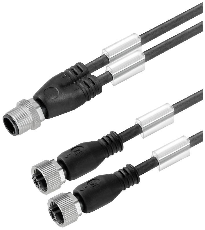 WEIDMÜLLER SAIL-ZW-M12BG-3-10V, Sensor/Aktor-Leitung, Verbindungsleitung, M12 / M12