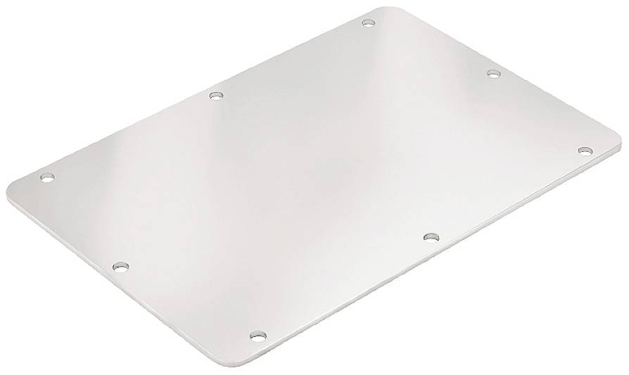 Weidmüller KTB GP 624515 AB S4 Montageplatte Edelstahl Silber (B x H) 117 mm x 444 mm 1 St.