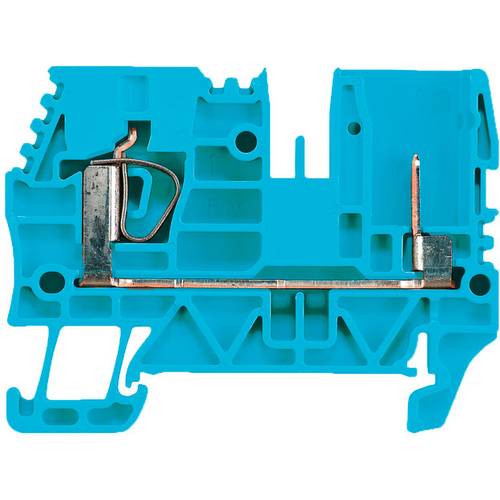 Weidmüller 1312830000 Durchgangsreihenklemme 6 mm Zugfeder Blau 50 St.