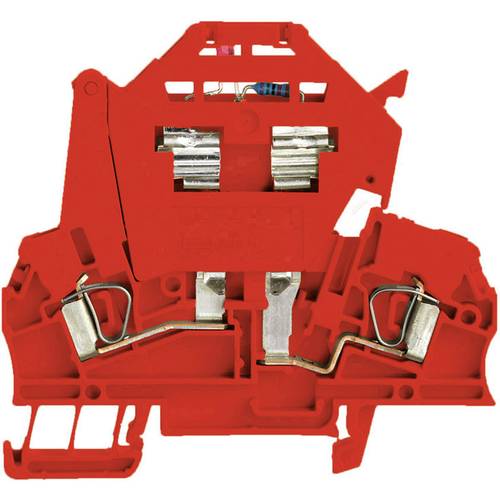 Thumbnail - Weidmüller 1315850000 Sicherungsreihenklemme 4 mm Zugfeder Rot 50 St.