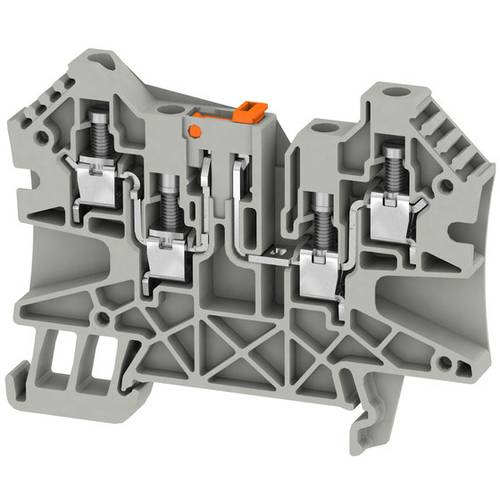 Weidmüller 1364720000 Prüftrenn-Reihenklemme 6 mm Schrauben Grau 50 St.