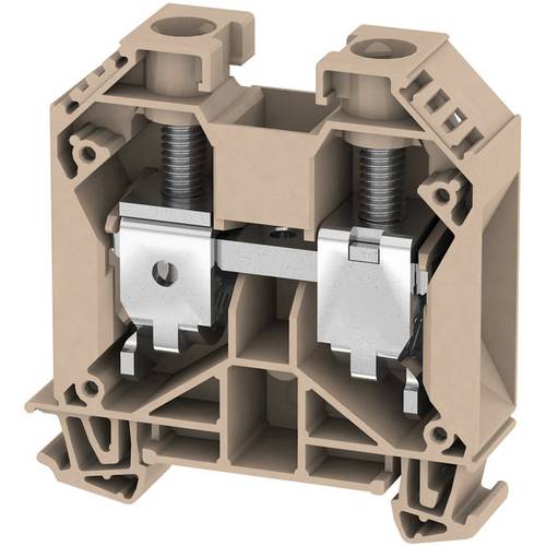 Weidmüller 1393400000 Durchgangsreihenklemme 50 mm Schrauben Beige 40 St.