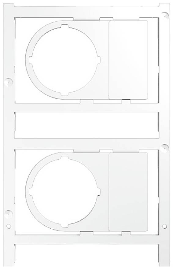 Weidmüller 1433860000 Kennzeichnungsschild 4 St.