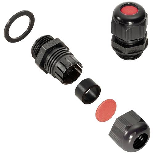 Weidmüller 1461180000 Kabelverschraubung M40 Polyamid Schwarz 10 St.