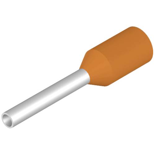 Weidmüller 1476230000 Aderendhülse 0.5 mm² Teilisoliert Orange 100 St.