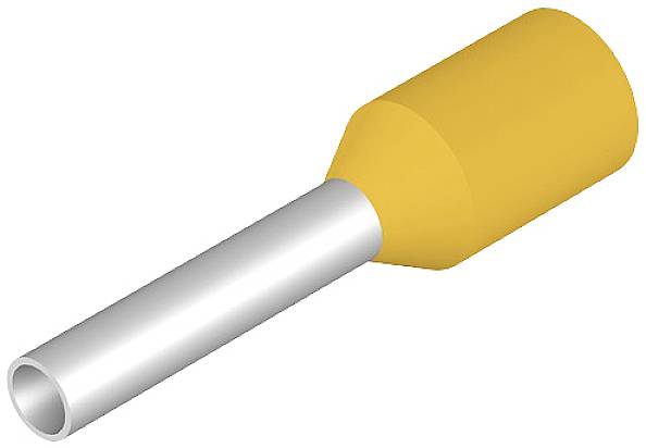 Weidmüller 1476250000 Aderendhülse 1 mm² Teilisoliert Gelb 100 St.