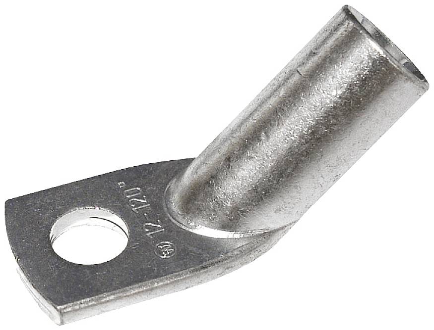 Weidmüller 1496230000 KWN-M8/-35 45 Rohrkabelschuh 45 ° M8 35 mm² Loch-Ø: 8.4 mm 50 St.