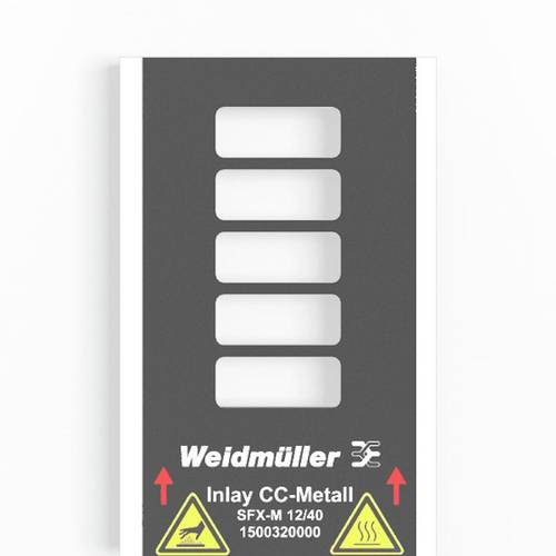 Weidmüller 1505210000 SFX-M 12/40-5 AL SDR Kabelmarkierungssystem 1 St.