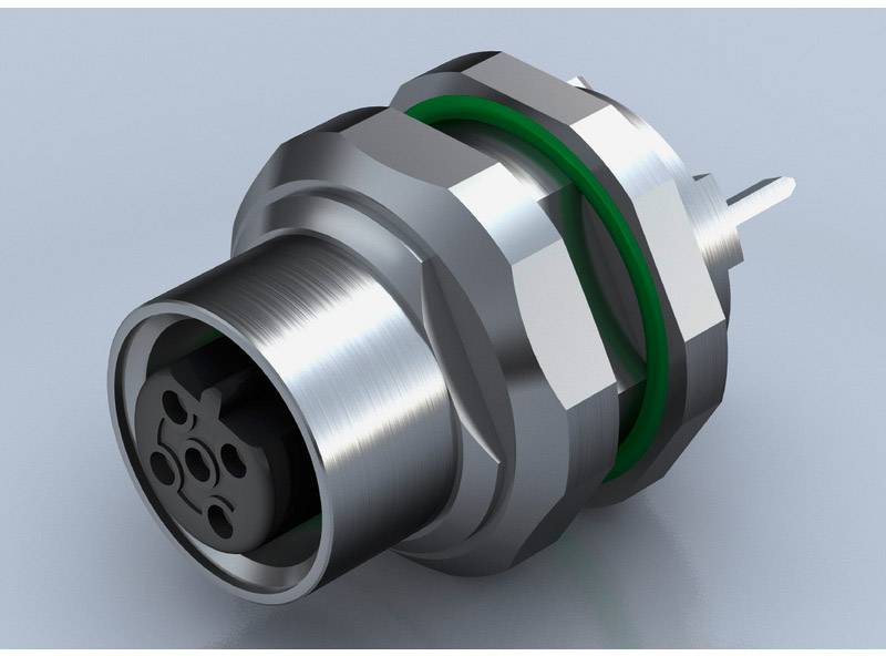 WEIDMUELLER Weidmüller 2421970000 Sensor-/Aktor-Steckverbinder, unkonfektioniert M12 Buchse, Einbau