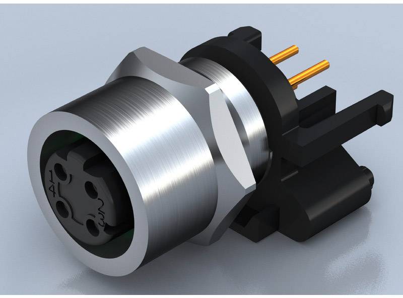 WEIDMUELLER Weidmüller 2424140000 Sensor-/Aktor-Steckverbinder, unkonfektioniert M12 Buchse, Einbau