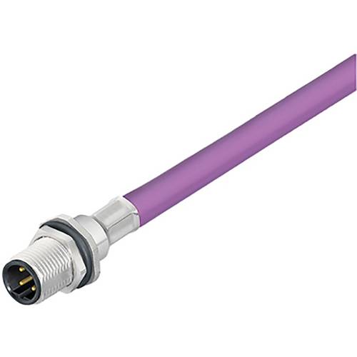 Weidmüller 2484420200 Sensor-/Aktor-Steckverbinder, konfektioniert M12 2.00 m Polzahl Sensoren: 5 1 St.