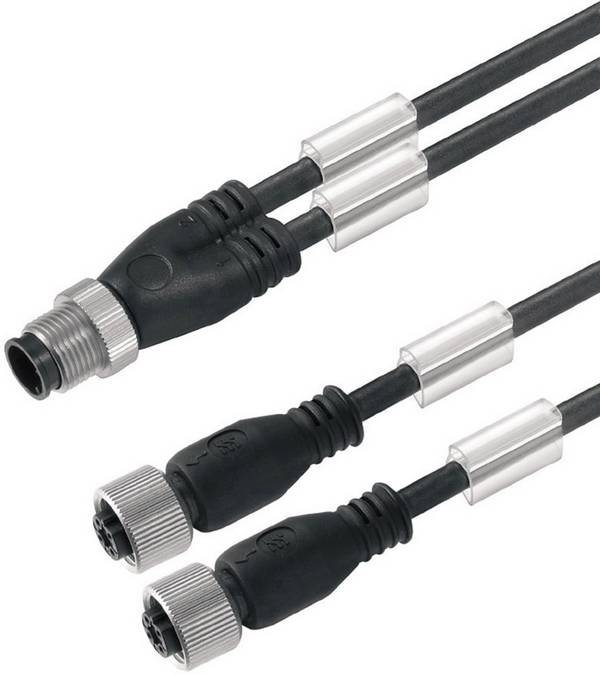Weidmüller 1812550250 Sensor-/Aktor-Steckverbinder, konfektioniert M12 Stecker 3.00 m Polzahl Sensoren: 3 1 St. Piece