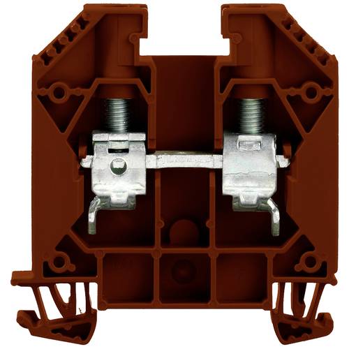 Weidmüller 1833460000 Durchgangsreihenklemme 25 mm Schrauben Braun 50 St.