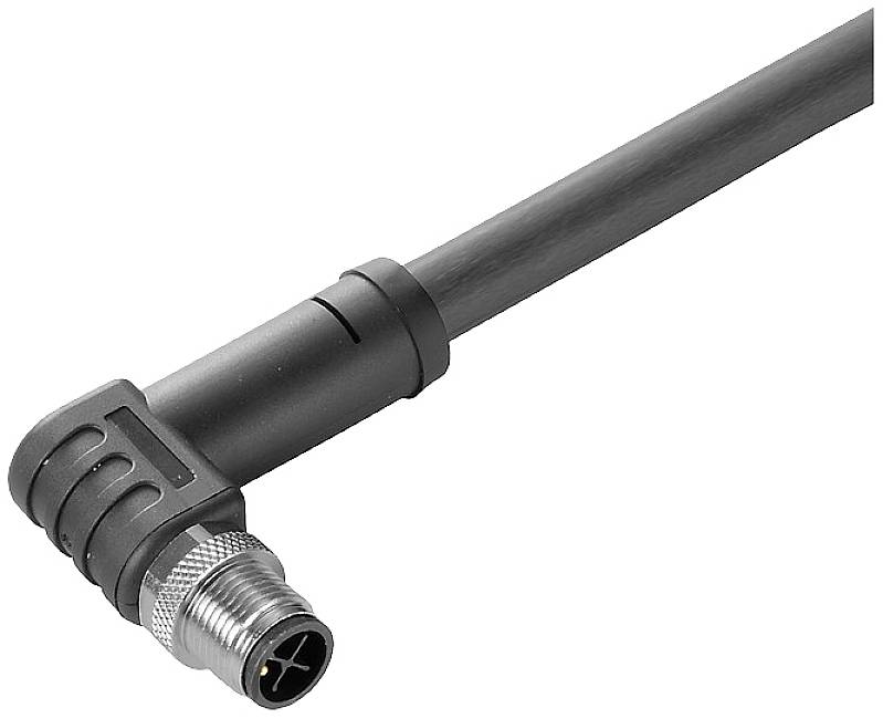 Weidmüller 2050260500 Sensor-, aktuator-stik, Stik 10.00 m Pol-tal (RJ): 4 1 stk