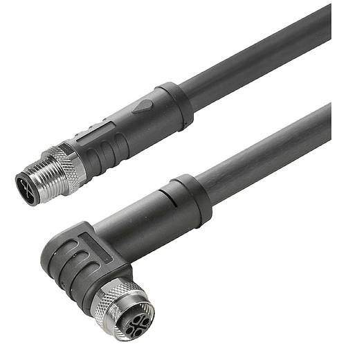 Weidmüller 2050100150 Sensor-/Aktor-Anschlussleitung M12 Stecker 1.50 m Polzahl Sensoren: 2+PE 1 St.